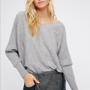 Free People Too Little Too Late Cashmere Sweater